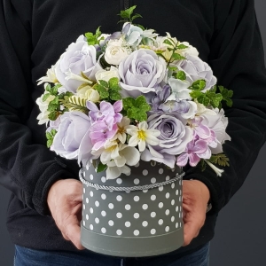 Flowerbox kwiaty w pudełku Viola M