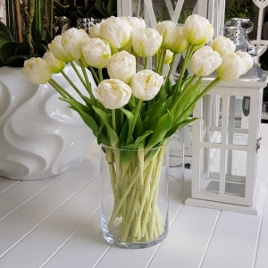 Tulipan pełny natural touch premium biały