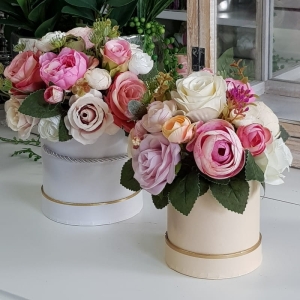 Flowerbox kwiaty w pudełku flower box Sally XS minibox