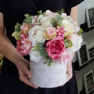 Flowerbox kwiaty w pudełku L