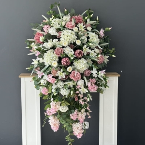 Kompozycja funeralna wiązanka nagrobna stroik na grób Kayla de luxe 170cm