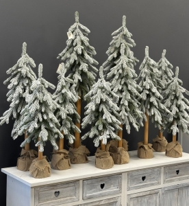 Choinka premium na pniu Polski Producent UPPSALA PE Snow 65 cm