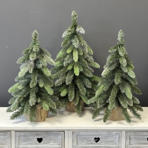 Choinka premium Polski Producent LUKA PE Frost juta 75 cm - OSTATNIA SZTUKA!