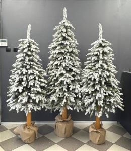 Choinka premium na pniu Polski Producent UPPSALA Snow 240 cm - OSTATNIA SZTUKA!