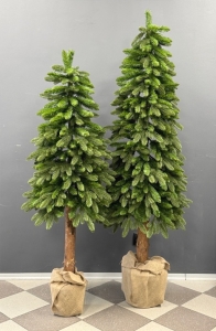 Choinka premium na pniu Polski Producent Terry PE Green 210 cm
