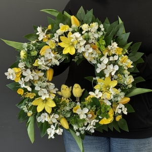 Wianek na drzwi kominek ścianę dekoracja Carmen spring wz.13