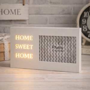 Ramka tablica Sweet Home ażur LED