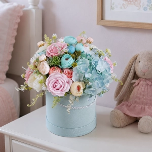 Flowerbox Candy kwiaty w pudełku box na prezent M