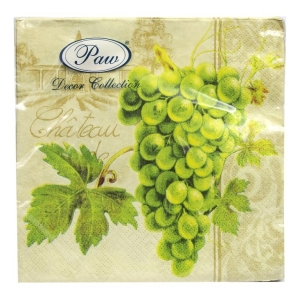 Serwetki Paw winogrona 