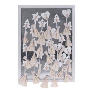 Kalendarz adwentowy tablica rama 60cm A